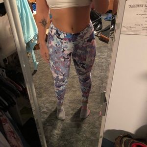 Painted style leggings
